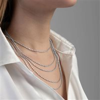 Collana Desmos Donna in Argento DESIGN-TYPHOON W 46 - DESIGN-TYPHOON W 46